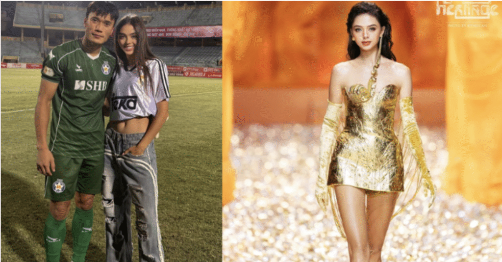 Dianka Zakhidova: Vợ Bùi Tiến Dũng Tỏa Sáng Như Nữ Hoàng Trên Sàn Catwalk